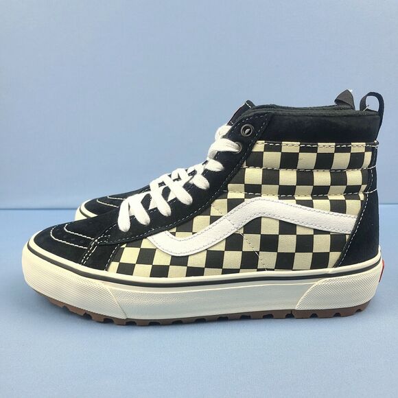 Vans Boots Mens 7.5 Sk8-Hi MTE-1 Checkerboard Primaloft Insulated Cold Weather - Picture 1 of 14